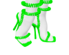 Q - WIRED HEELS -NEONGRN