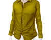 Gold Slim Dress Shirt