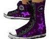 Purple Star Converse