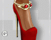 Perfect Red Gold Heel