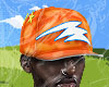 Orange Bolt Cap