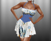 (SL) Floral Corset Dress
