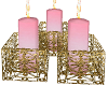~P~3 Pink Candles