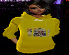 Kingdm Hrt Yellow Hoodie