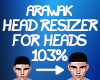 ak. head scaler 103%