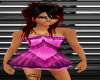 (MC) pinknblack dress