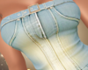 Blue Jeans Belted Top