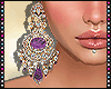 S|WIX Purple Earrings