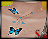 Butterfly Chains - Blue