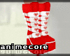 !A! Heart Pro Boots Red