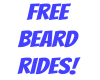 Free Beard Ride Sign