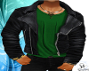 {SS} Grn Leather Jacket