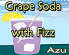 Grape Soda with Fizz