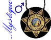 Sheriff Badge - Male