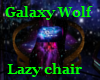 Galaxy Wolf Lazy Chair