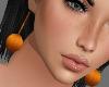 Orange Animatie Earrings