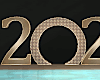 2026 Gold Sign