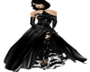 BY Black latex dress