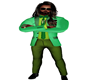 3 Piece Green Suit