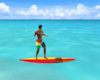 Animated Surfboard