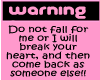 haha warning