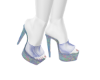 {K} Wifey holo heels