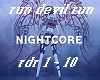 Nightcore-run devil run