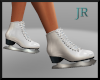 [JR] White Ice Skates