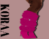 Pink Fur Boots Heels Pink Fur Boots Heels