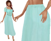 TF* Teal Modest Skirt