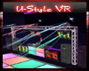 VR DJ set with lights