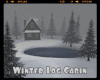 #Winter Log Cabin