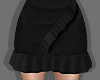 Black frill skirt rls