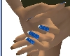 LL-Sapphire french nails