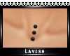 |L|PVC Chest piercing