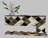 (B) Marble Fireplace