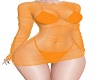 Orange bikini+ cover