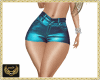 NJ] Selena Teal shorts