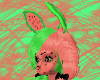 Watermelon hair