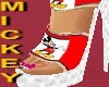 MICKEY WHITE HEELS &VB