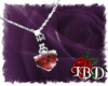 ~BD~ Ruby Heart Necklace