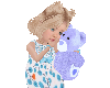 Kids Purple Teddy Avi