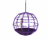 purple dance cage