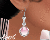 Silver Pink Earring