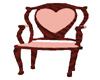 Coral Heart Chair