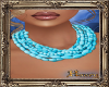 PHV Turquoise Beads (F)