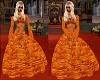 Orange Float Dress~