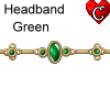 N* GreenGold Headband