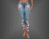 Flowered Jeans RLL