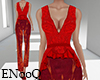 ♦Red Love Silk Suit